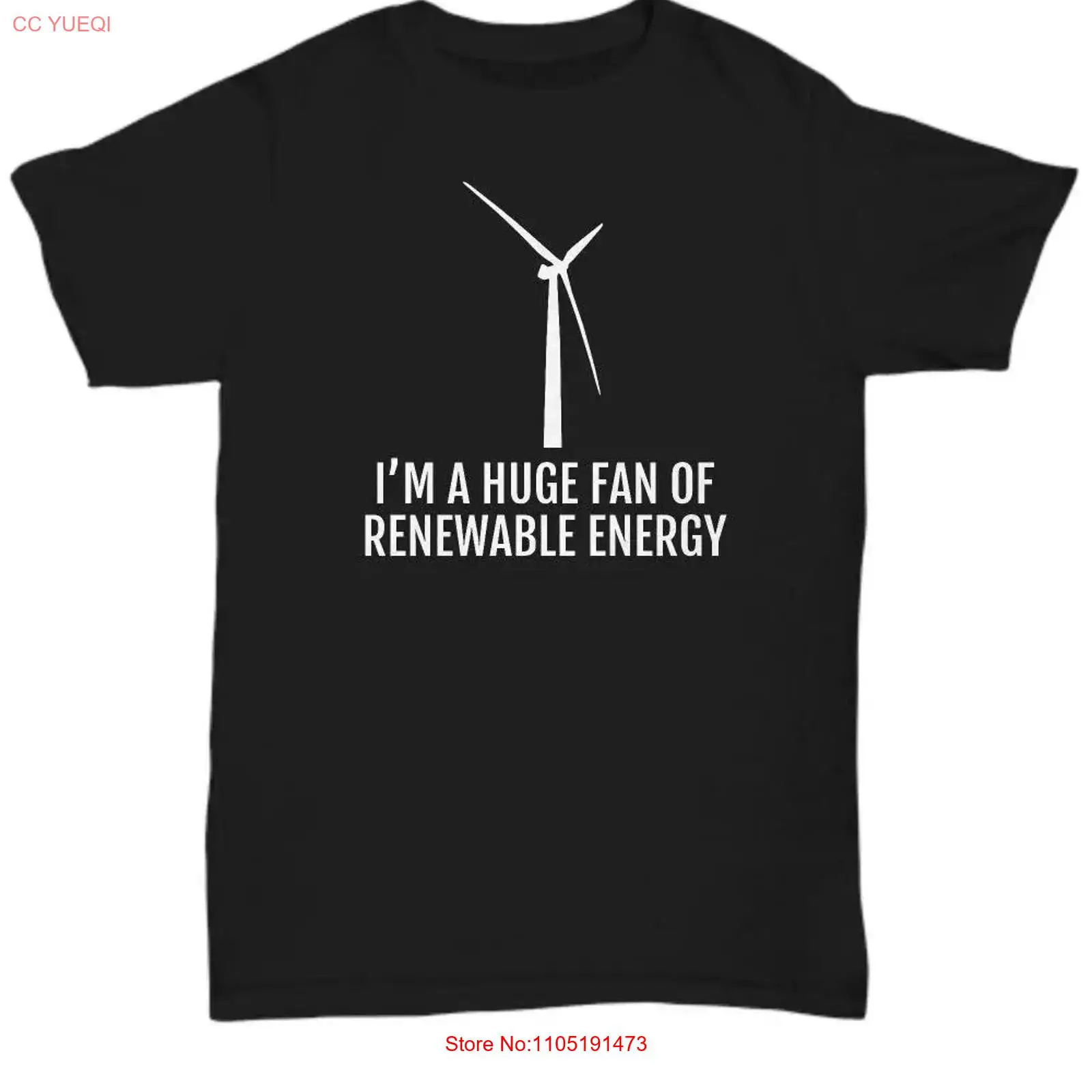 Renewable Energy In China - Wind Energy T Shirt Clean Climate