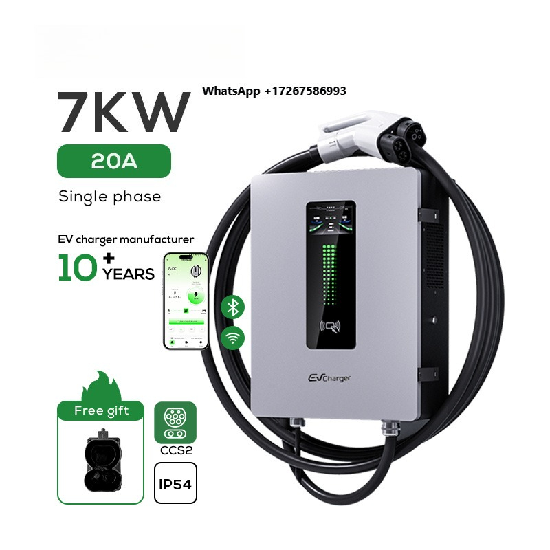 Ev Charger Wallbox - Ovrod Wall Mounted Ev Home Charging