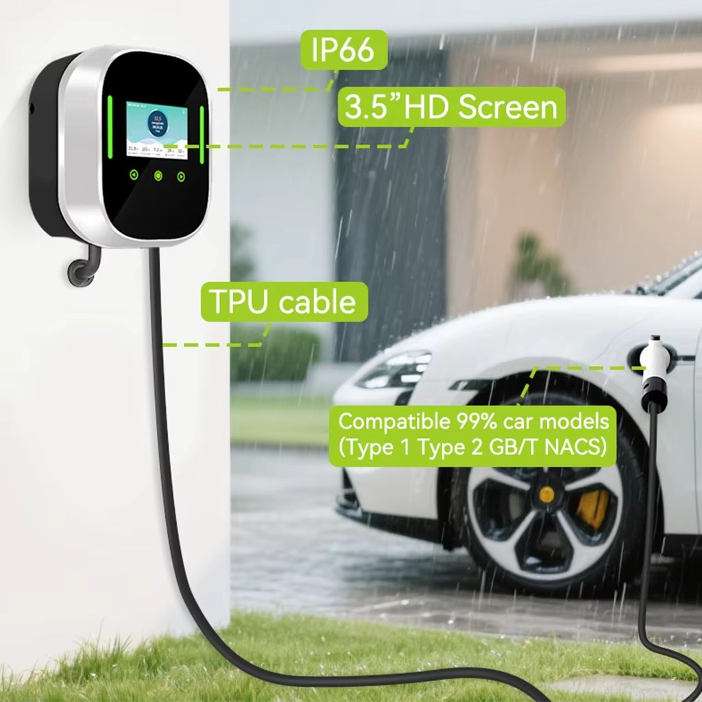 Smart EV Charger Wallbox 22kW  - Ev Charger Wallbox 评论和价格