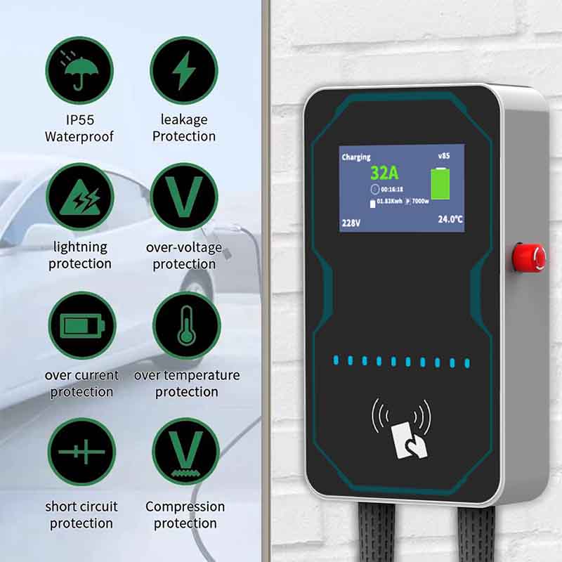 WUFEN EVSE Wallbox EV Car Char - Ev Charger Wallbox 评论和价格