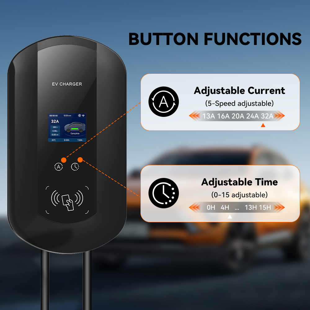 IPENGEN 32A/40A/50A EV Chargin - Ev Charger Wallbox 评论和价格